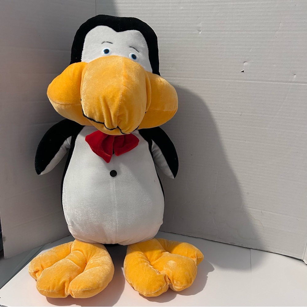 Ideal Toys Direct Black PENGUIN Plush 20”
